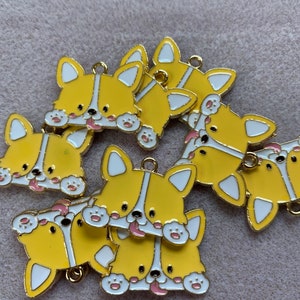 cute puppy face charms
