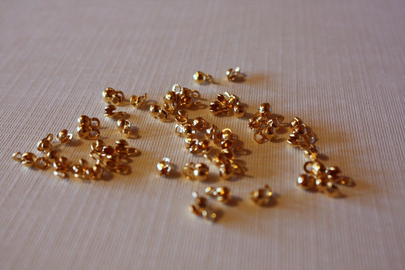 Vintage Gold Cup Ends