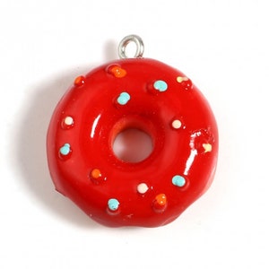 22mm Cherry Donut Charms