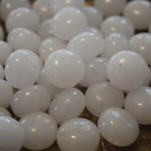 Vintage Opaque Fat Donut Beads