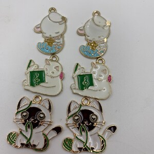 Fun random cat charms