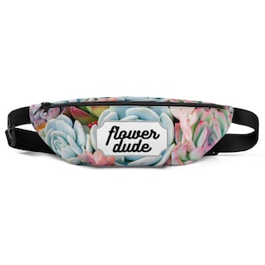 Flower Dude Fanny Pack- Succulent