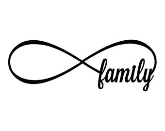 Personalized infinity sign - custom infinity sign - Family Infinity Metal Sign -  Family Infinity sign - metal infinity sign - metal sign