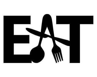 Eat Metal Sign - Kitchen sign - Eat signs