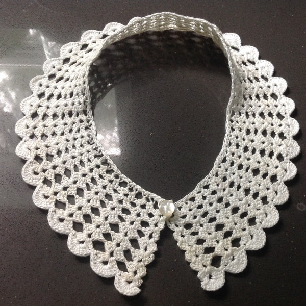Crochet lace collar - new by Mywaycrochet