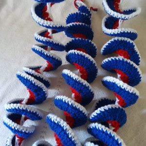wind spinner, crochet - set of 3 - USA - (by MWC)