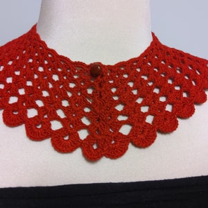 Crochet lace collar - new by Mywaycrochet