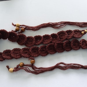 Ceinture marron à nouer par MWC