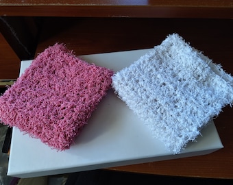 scrubby dishcloth (2) kitchen cloth by MWC