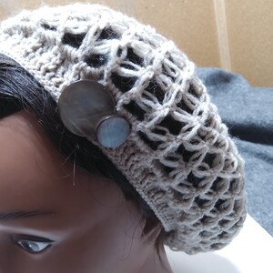 Snood &#39;rustique&#39;, ready by MWC - gray