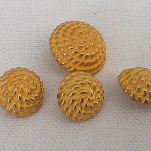 vintage knopen (set van 4) goud