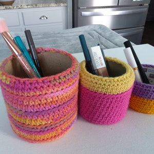 Organizadores de crochet, set de 3 piezas de MWC