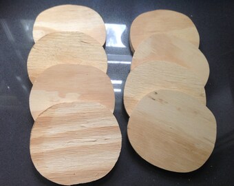 Wood pieces, untreated