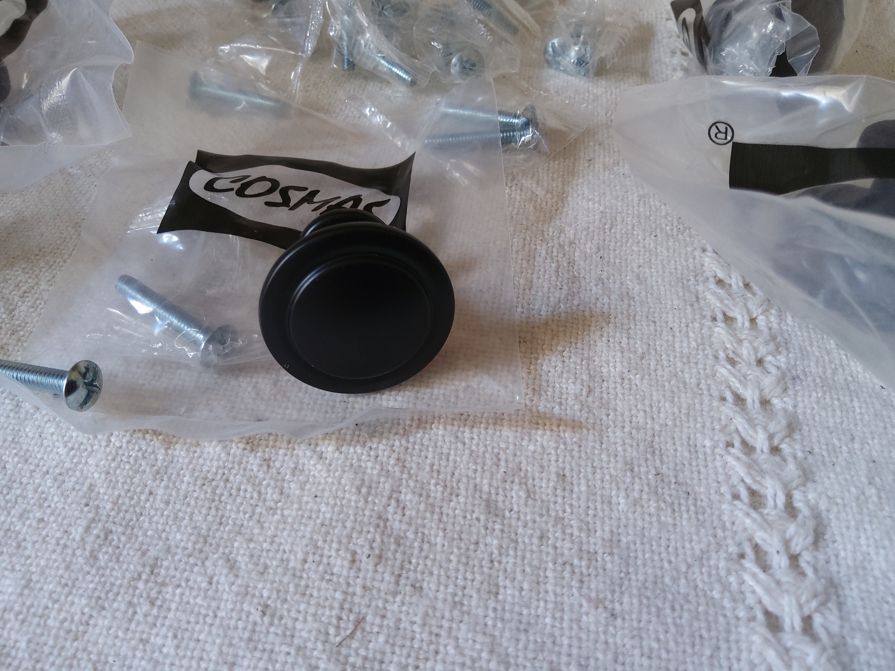 Tiradores de cajones perillas de gabinete 6 negras | Etsy