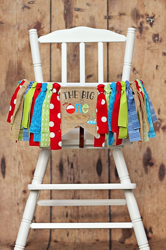 The Big One Fishing Boat High Chair Banner, 1st Birthday Fishing Banner,  Fishing Photo Prop, Baby Fishing Party Decor, the Big One -  Canada