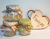 Mini Jam Jar, Wedding Favours, DIY Wedding, Country Wedding, Barn wedding