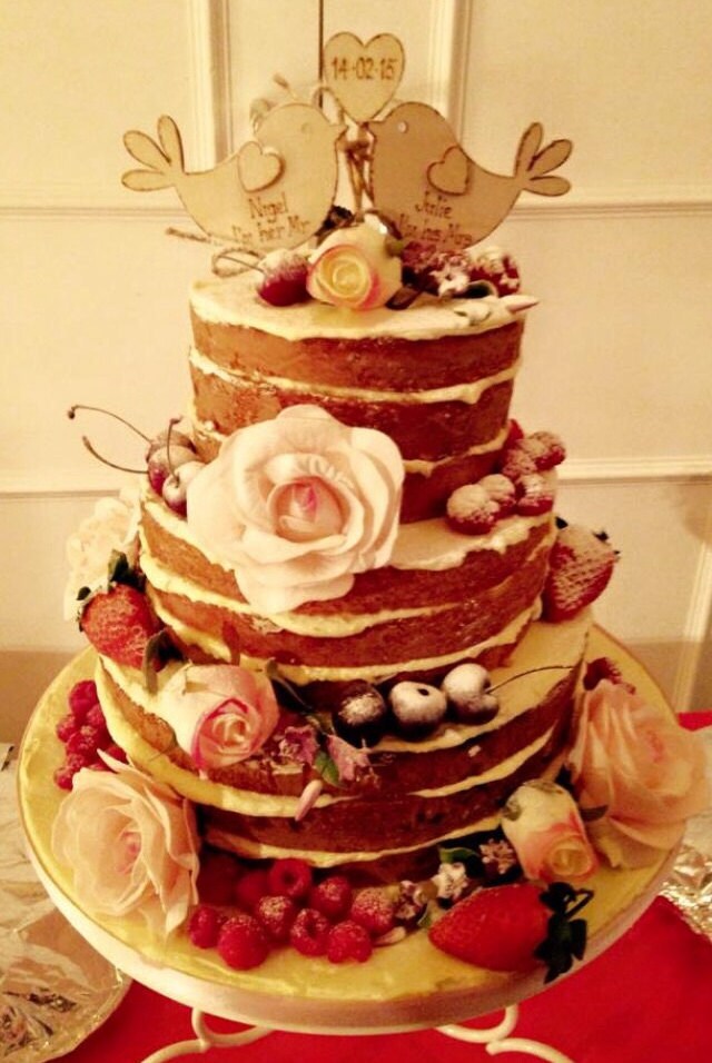 Personalised Rustic Wedding Cake Topper Unique Wedding Cake Etsy