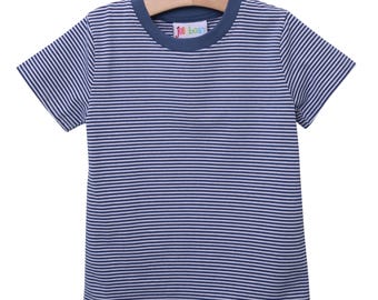 Graham Shirt- Yale Blue Stripe