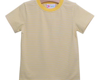 Graham Shirt- Yellow Stripe