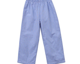 Pants- Cornflower Blue Gingham