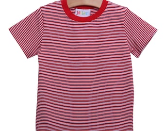 Graham Shirt- Red Stripe