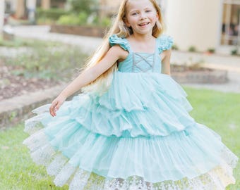 Mint Princess Dress
