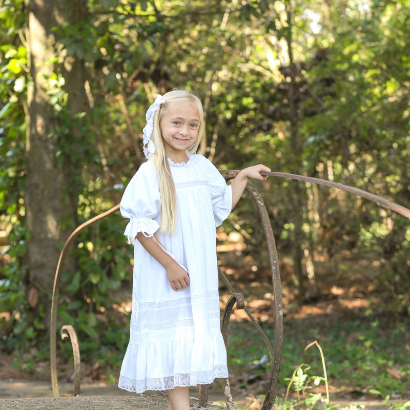 KIDS MINI SHIRT DRESS 12-14 IN HONOUR OF HEIRLOOMS main image 1