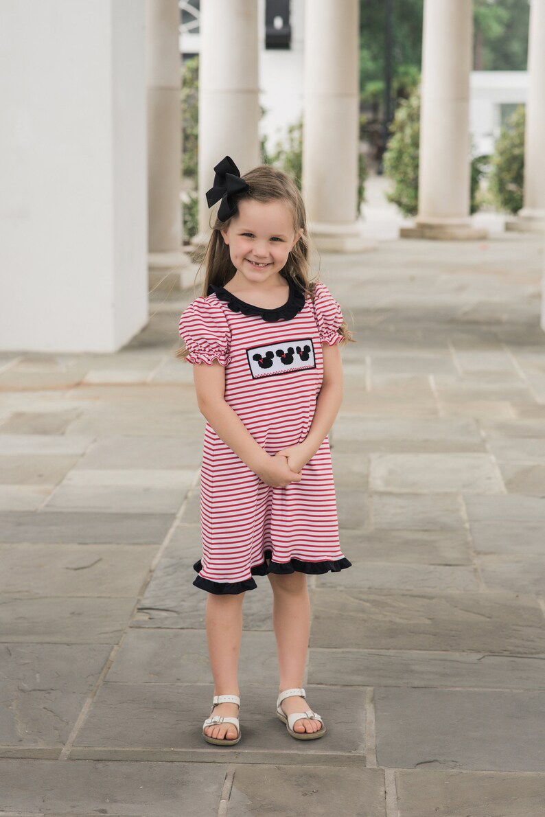 Mouse Knit Girls Dress