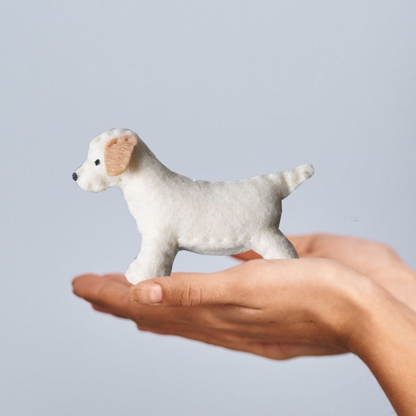 PNG Puppy Pattern | Felt Puppy Pattern - Puppy Plushie - Puppy Ornament - DIY Puppy Mobile