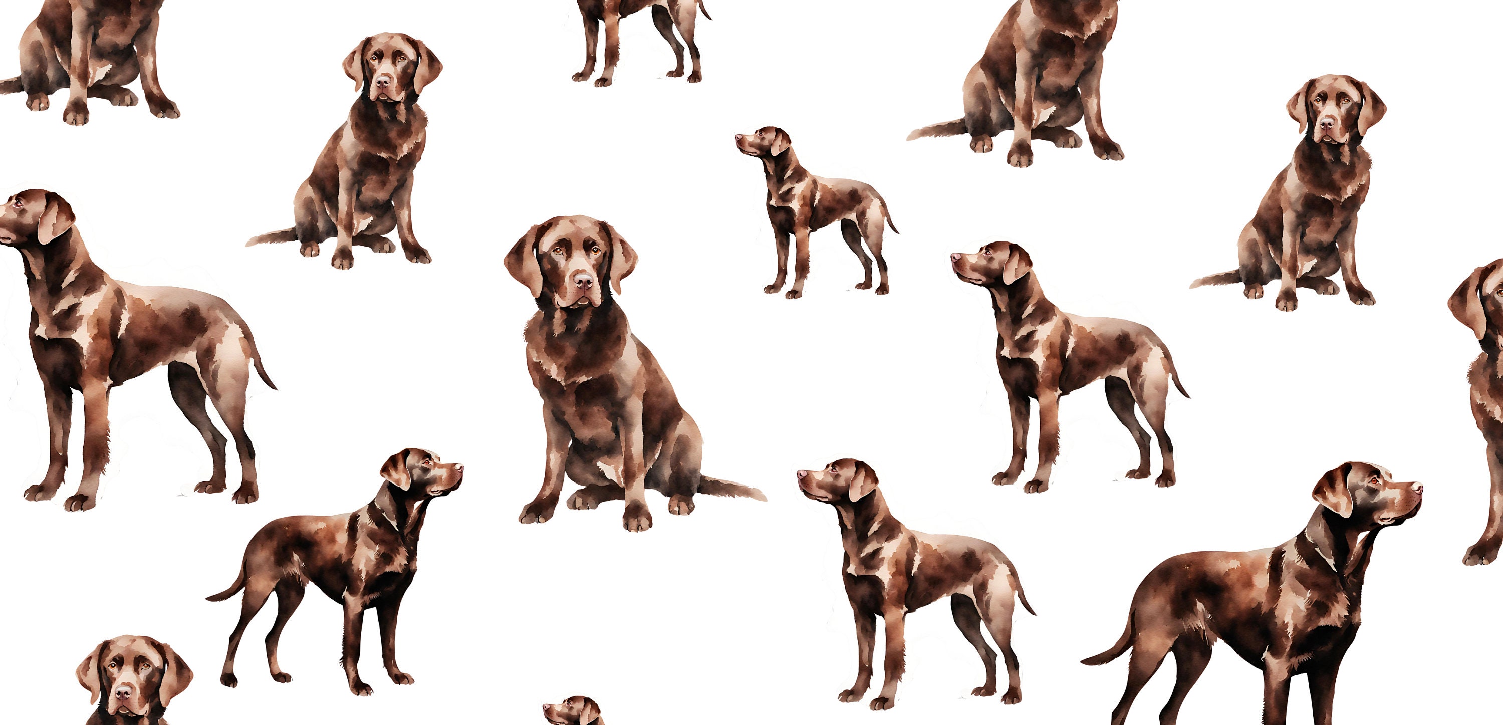 Chocolate Labrador Crib Sheet - Etsy