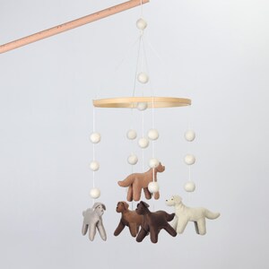 Puppy Baby Mobile: Dog Baby Mobile Nursery Decor - Gender Neutral Bild 15
