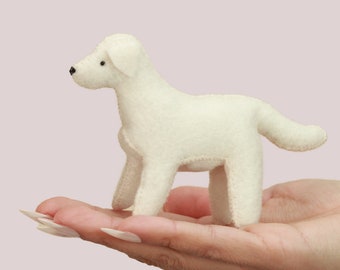 Pattern | Puppy Dog Pattern Stuffed Animal Retriever Labrador Doodle Beagle Weiner German Shepherd Dog | Felt Pattern