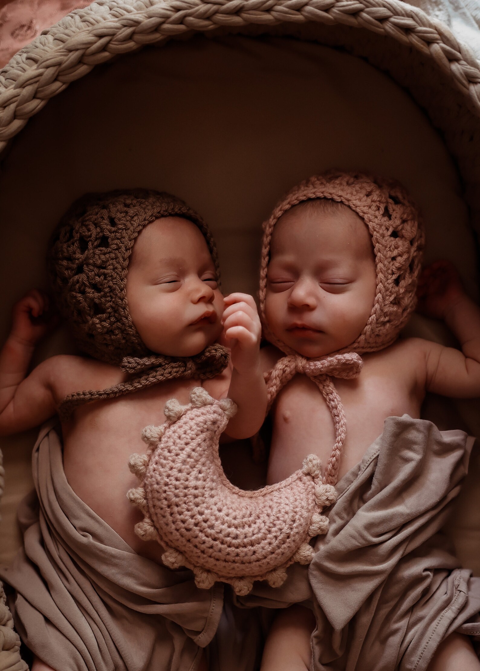 Boho Moon Baby Rattle Boho Nursery Celestial Nursery Etsy