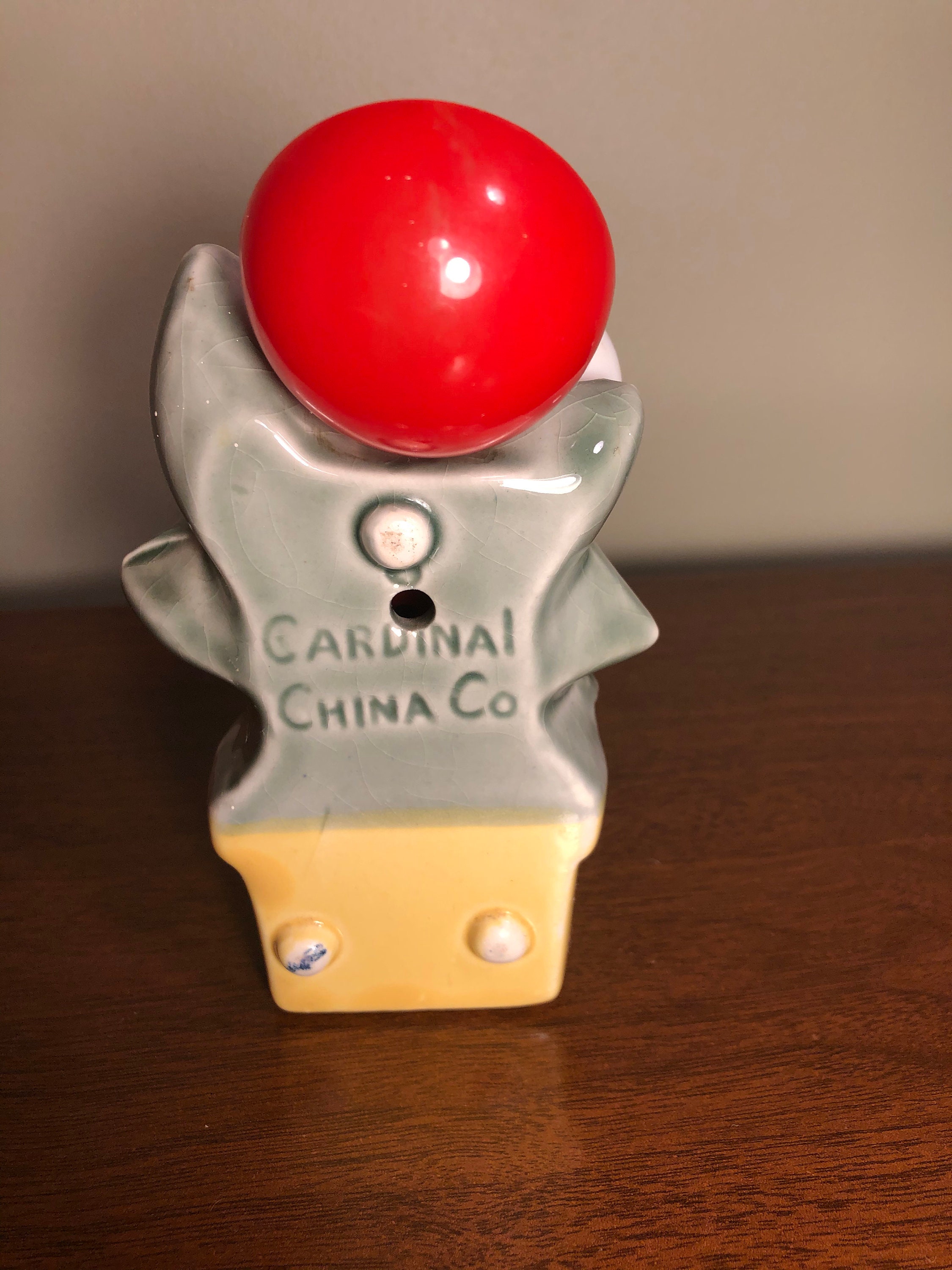 Vintage ceramic measuring spoon holder with spoons Cardinal Etsy