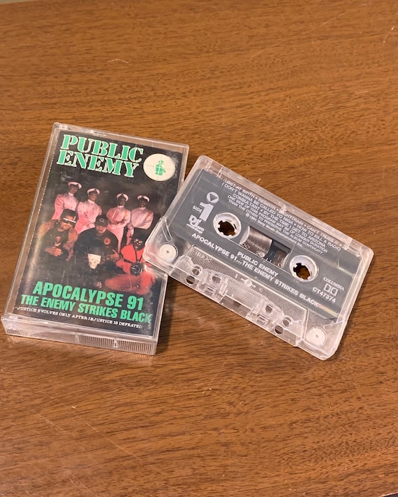 Public Enemy Apocalypse 91 the Enemy Strikes Back Cassette Tape - Etsy