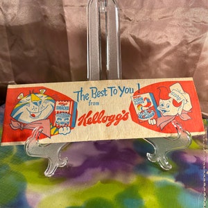 vintage Kellogg’s paper hat