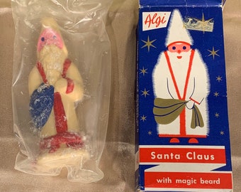 Algi Santa Claus with magic beard.