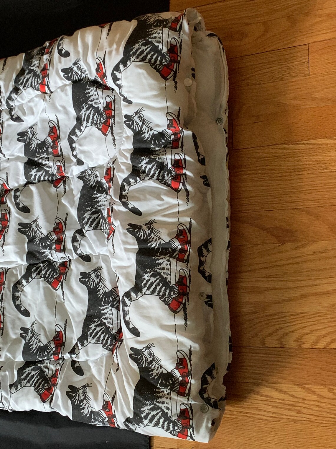 Klibban cat sleeping bag cozy blanket 70s by Burlington mills Etsy