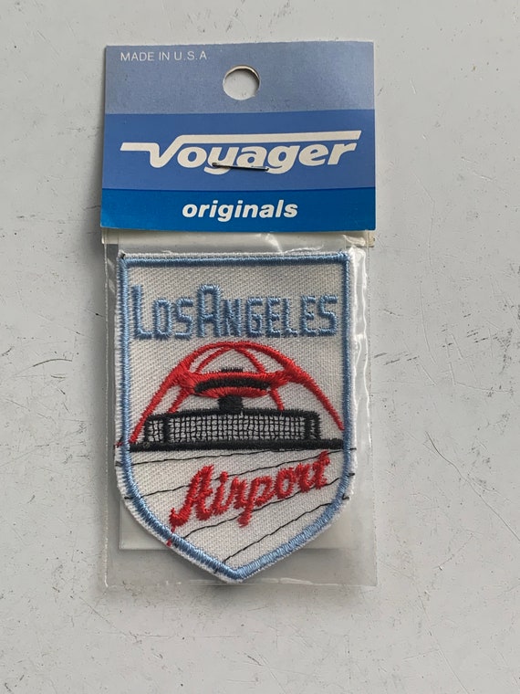 Los Angeles Airport LAX souvenir patch NOS