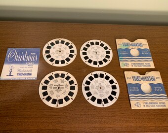 Sawyer Viewmaster Christmas reels