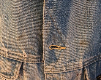 Chain Stitch Denim Jacket – Chrystie NYC