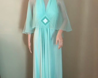 Vintage Prom Dress Mint Green Etsy