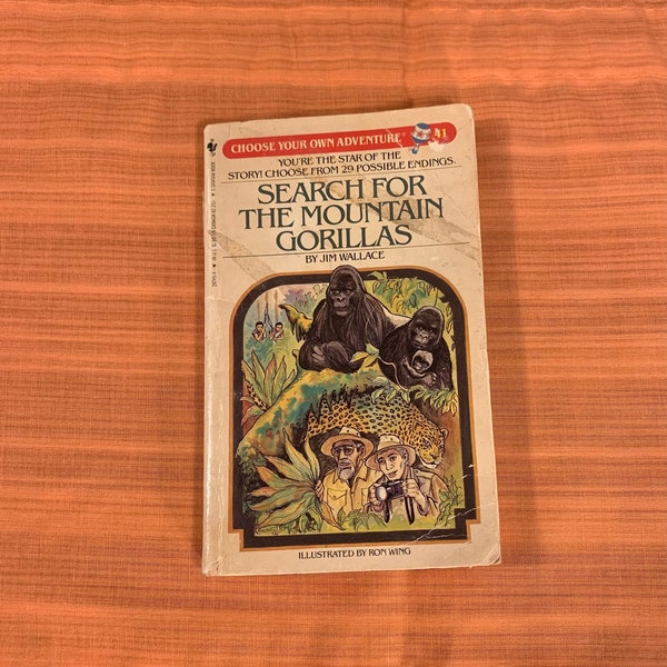 Choose your own adventure 41 search for the mountain gorillas book