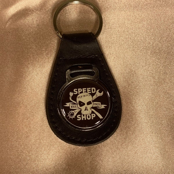 Pep boys speed shop keychain