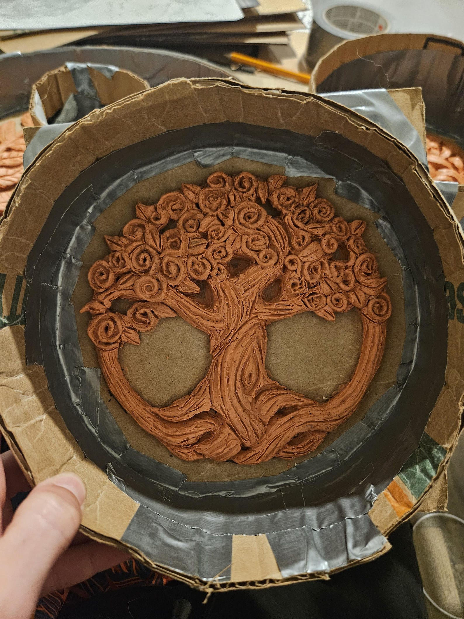 DIY Foam Sculpture Tree of Life Shield Boss for Plastidip Shields - Etsy