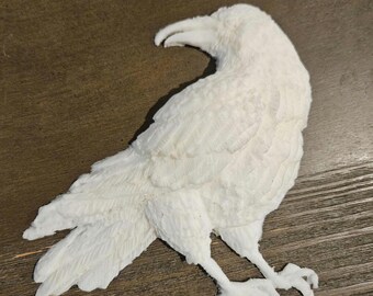 DIY Foam Sculpture Raven for Plastidip Shields