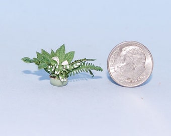 1:24 scale * 1/2 inch scale miniature-dish garden