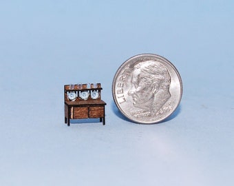 1/144th inch scale dollhouse miniature-Arts & Crafts Era Sideboard