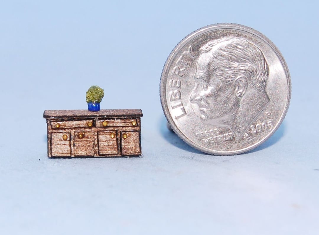 1:144 Scale 1/144th Inch Scale Miniature-formal Buffet - Etsy