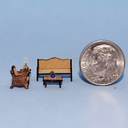 1:144 Scale 1/144th Inch Scale Dollhouse Miniature-desk and - Etsy